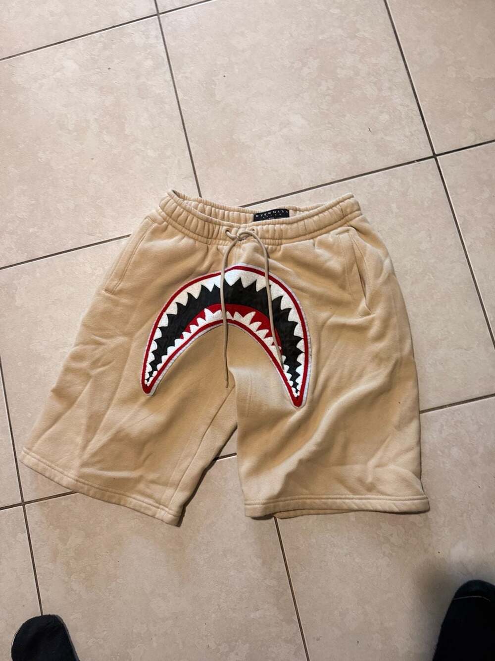 Eternity BC/AD Shark Mouth Fleece Sweat Shorts